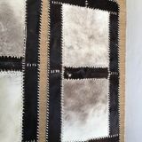 Lot of 2 carpets cow skins 120x60cm