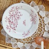 Set of 14 deep flat and dessert plates with defect FT Jasmins Badonviller