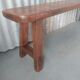 Solid oak bench 150cm