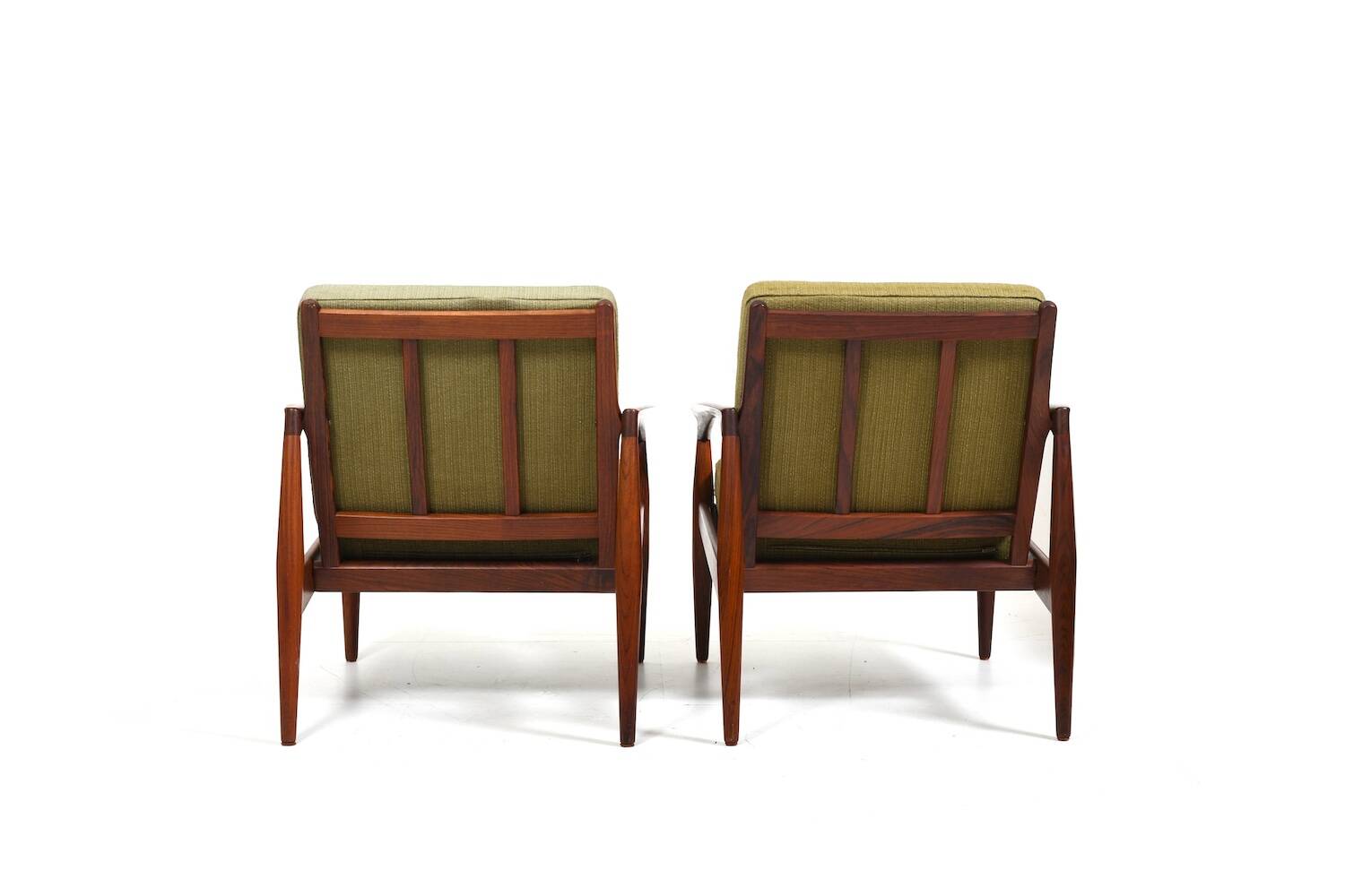 Pair of Kai Kristiansen 'Paper Knife' Easychairs 1960s