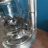 Storm lamp patinated metal galvanized