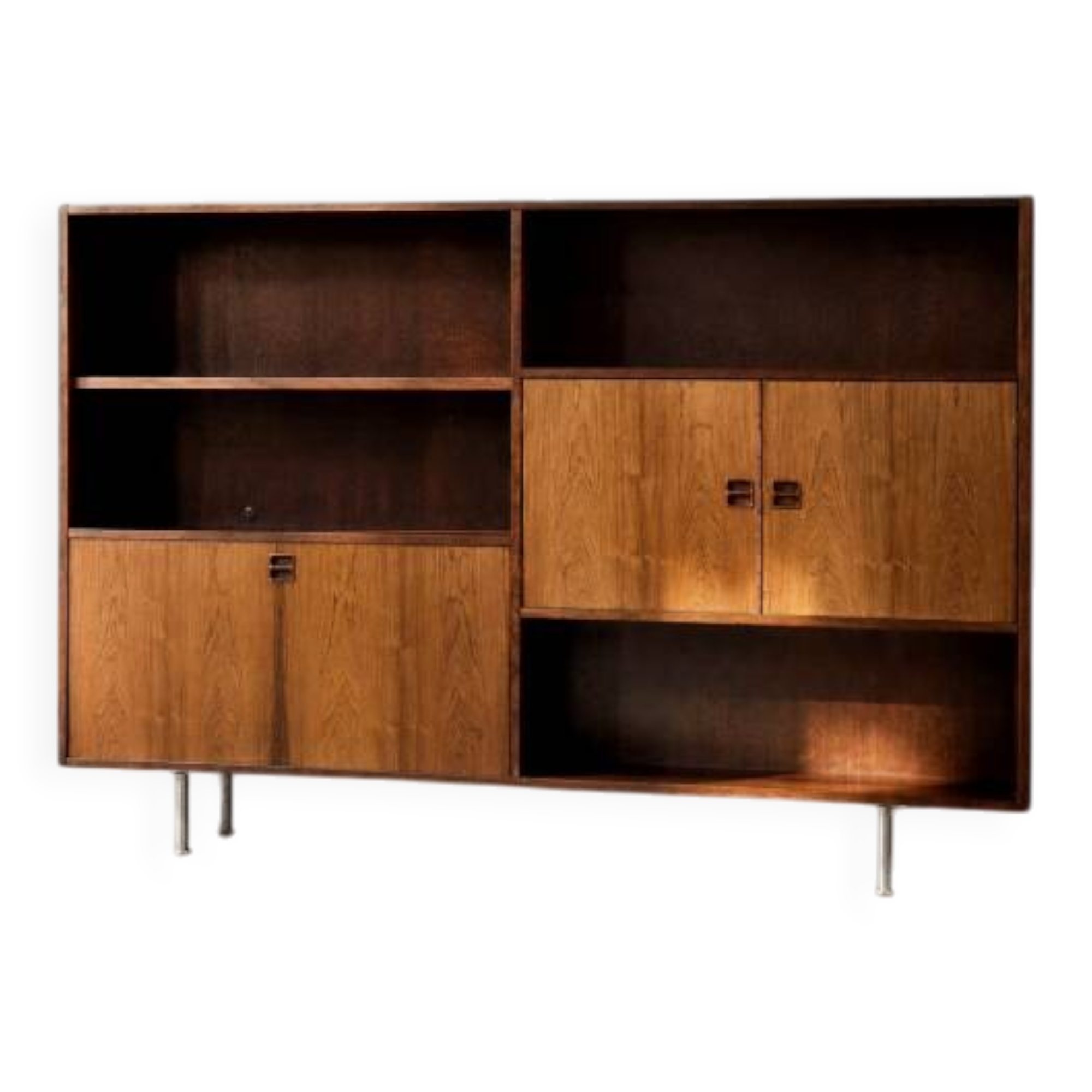 Mid-Century Scandinavian Modern Rosewood Highboard with Bar  from Herning