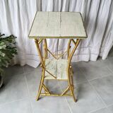 Table en bois patiné