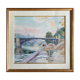 Le pont des saints pères à Paris,  par Pierre Emile le Prince Ringuet