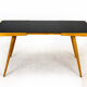 Coffee Table with Black Glass Top by Jiří Jiroutek for Cesky Nabytek, 1960s