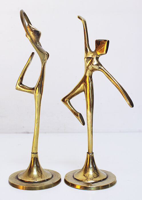 Brass statuettes