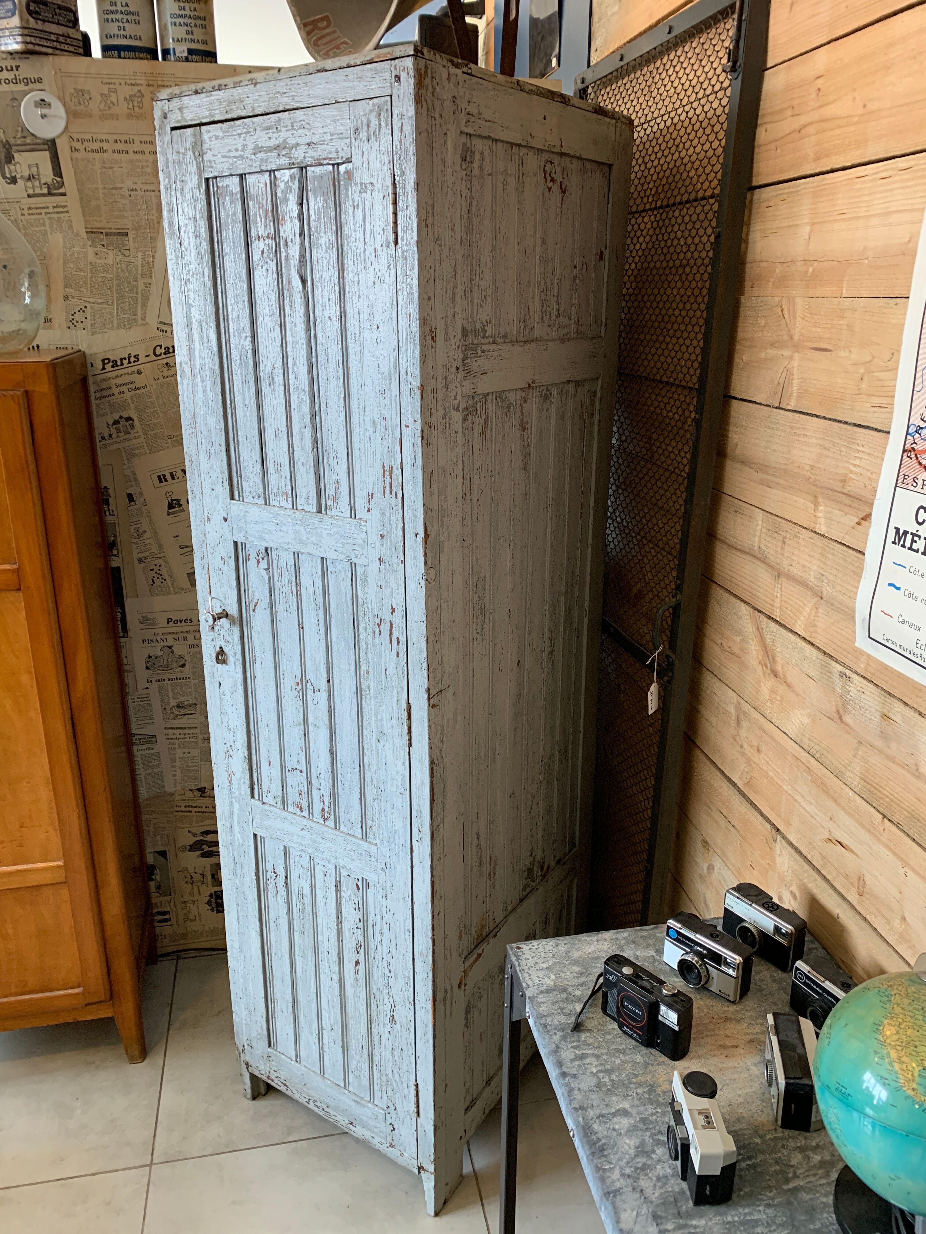 Former workshop cabinet