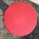 Italian design stool Tam Tam red – 70s spirit