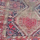 Antique carpet chirwan daghistan handmade 177x350 cm