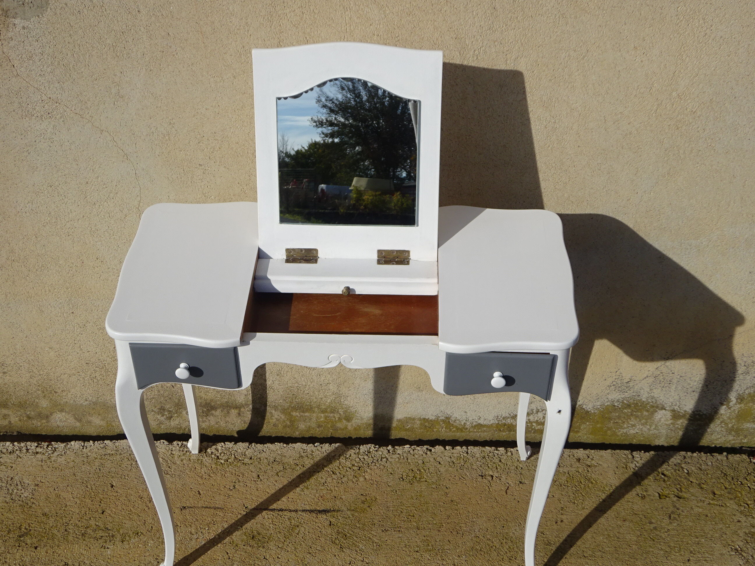 Small wooden dressing table