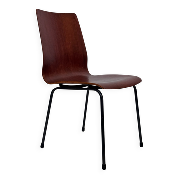 Vintage Friso Kramer for Auping 'Euroika' plywood chair  The Netherlands