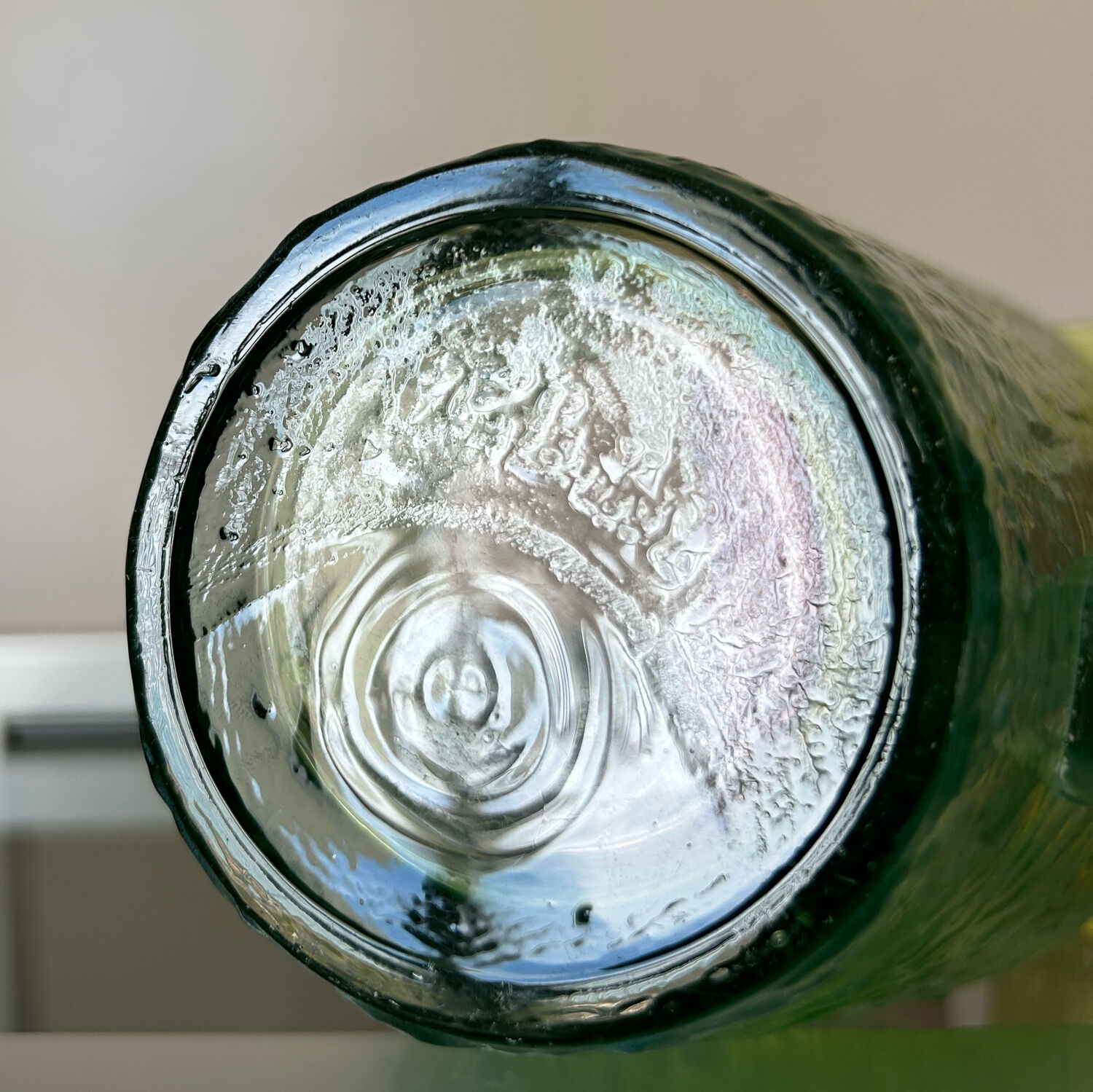 Carafe and glass from the 70s