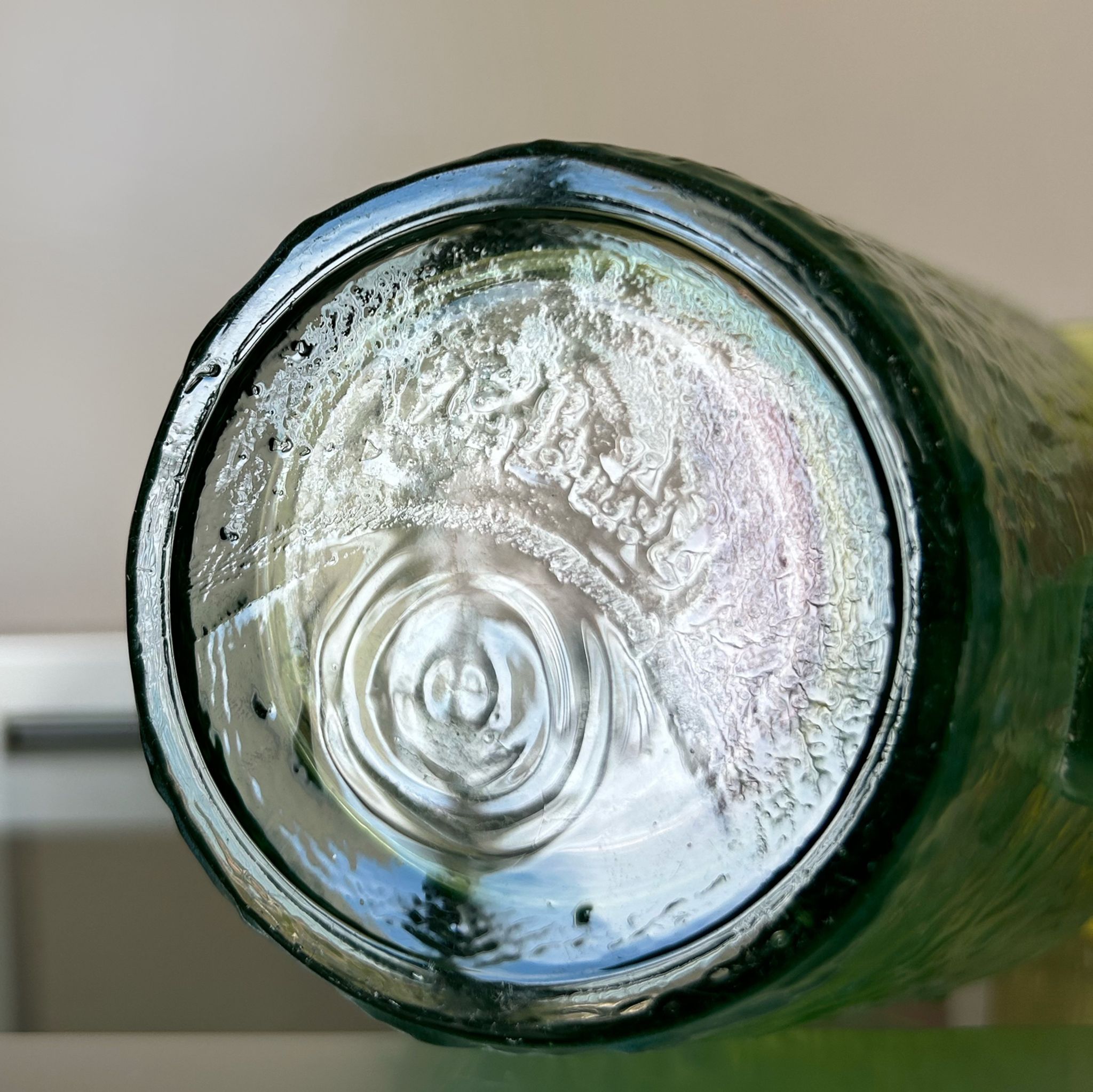 Carafe et verre années 70