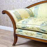 Vintage Walnut Sofa, 1950s