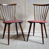 Pair of Scandinavian bistro chairs from the 60s