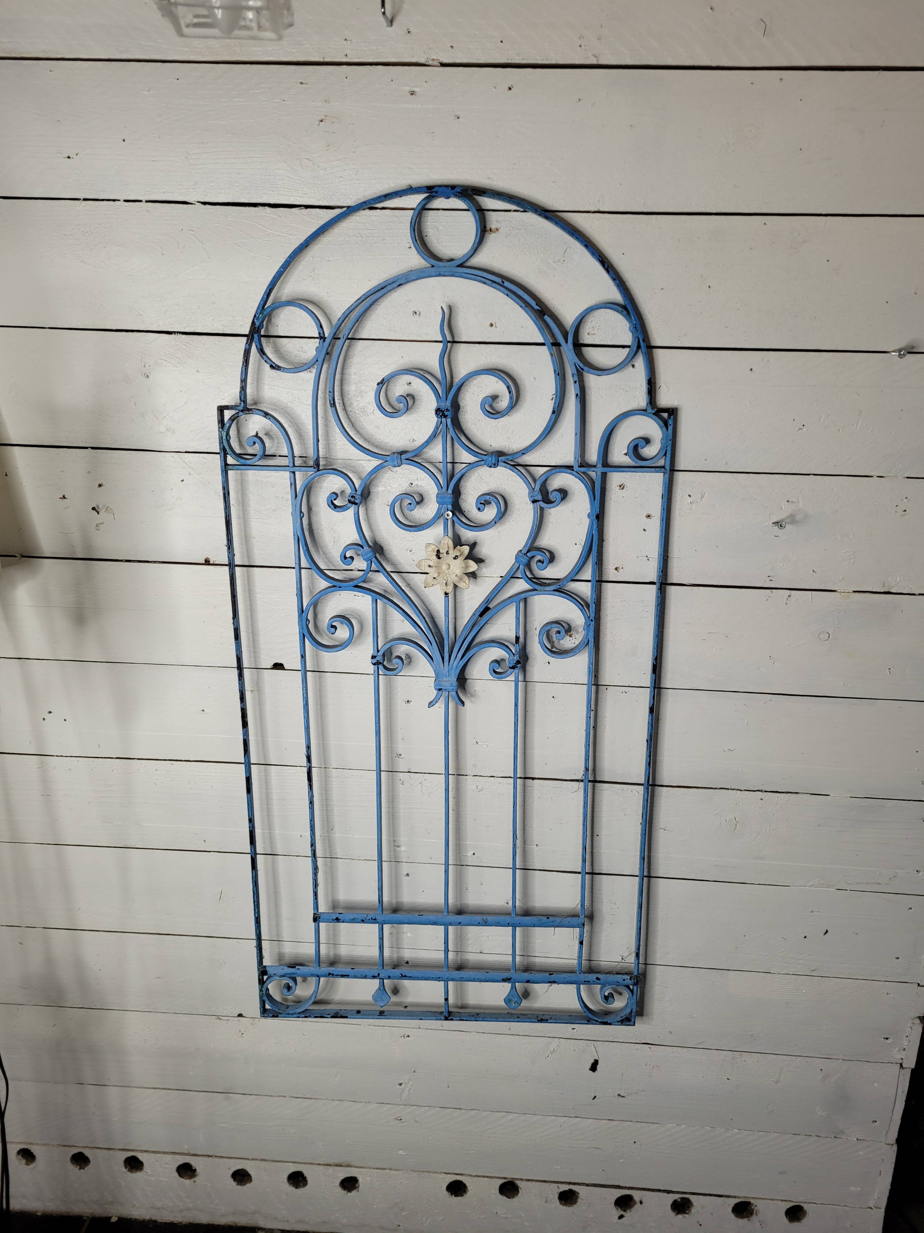 Old wrought iron gate