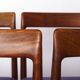 Set of 6 Vintage Rosewood Dining Chairs by Lübke, Germany, 1970s