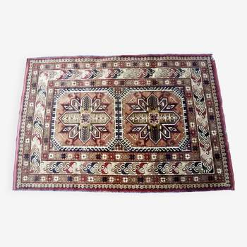 Vintage Kazakh silk rug 169x113cm