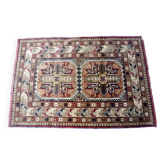 Tapis en soie kazakh vintage 169x113cm