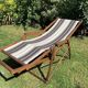 3 Ocean liner deck chairs