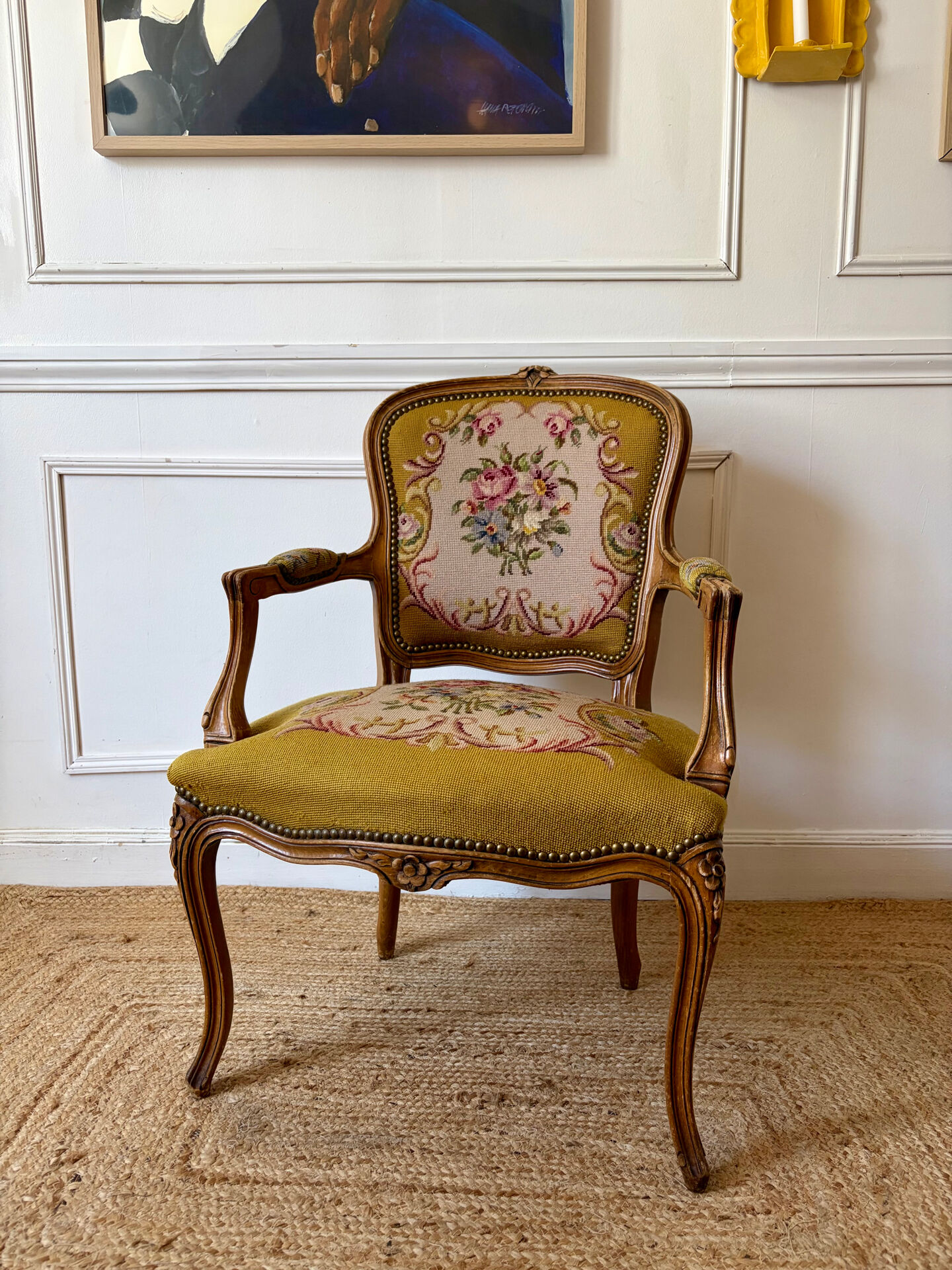 Fauteuil Cabriolet Louis XV