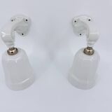 Art Deco porcelain wall lights