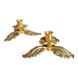 Golden candlesticks
