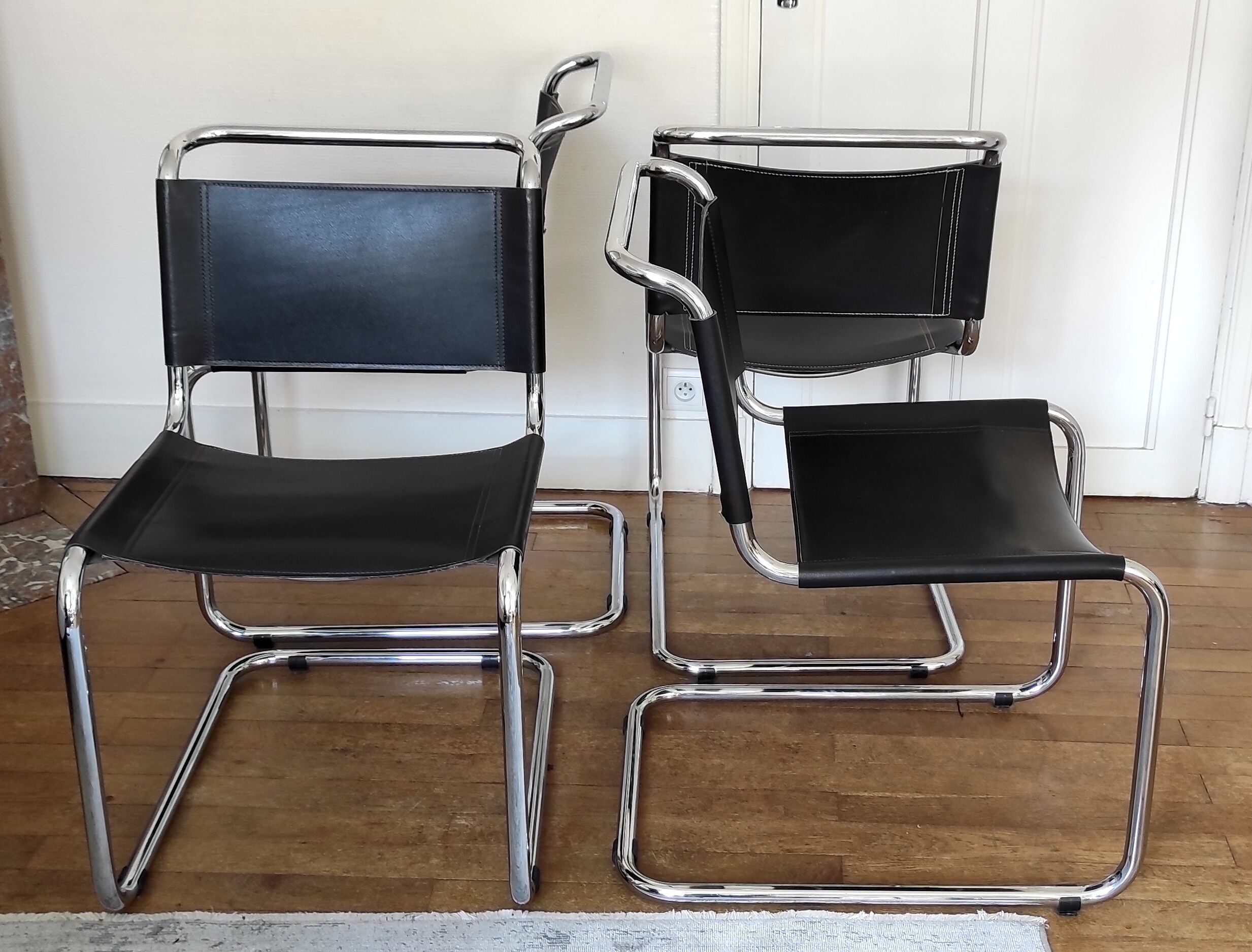 Chair design Breuer model B33 – edition of the 80s