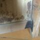 Old wooden screen