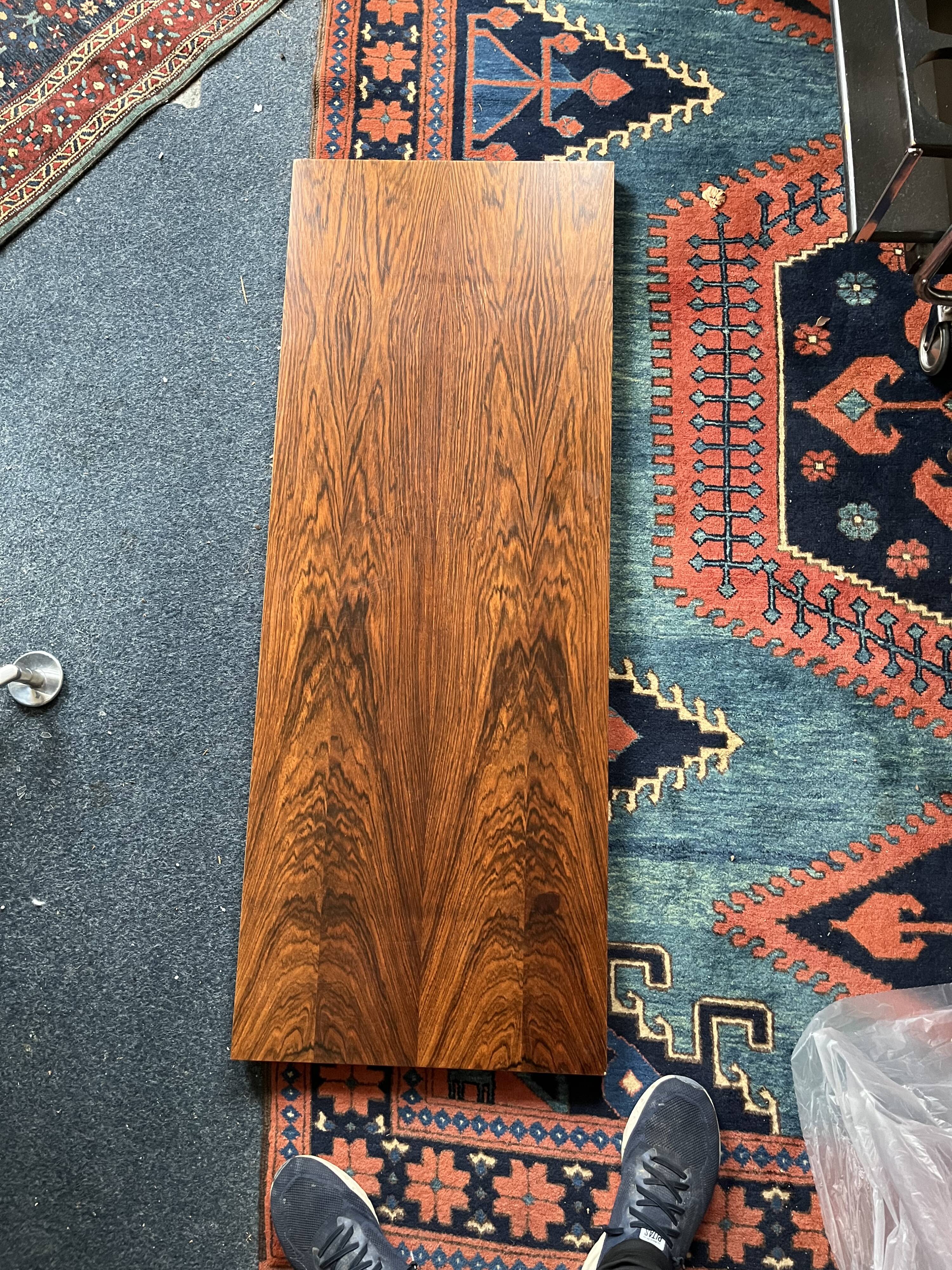 Mid Century Modern 1960s Rosewood Coffee Table
