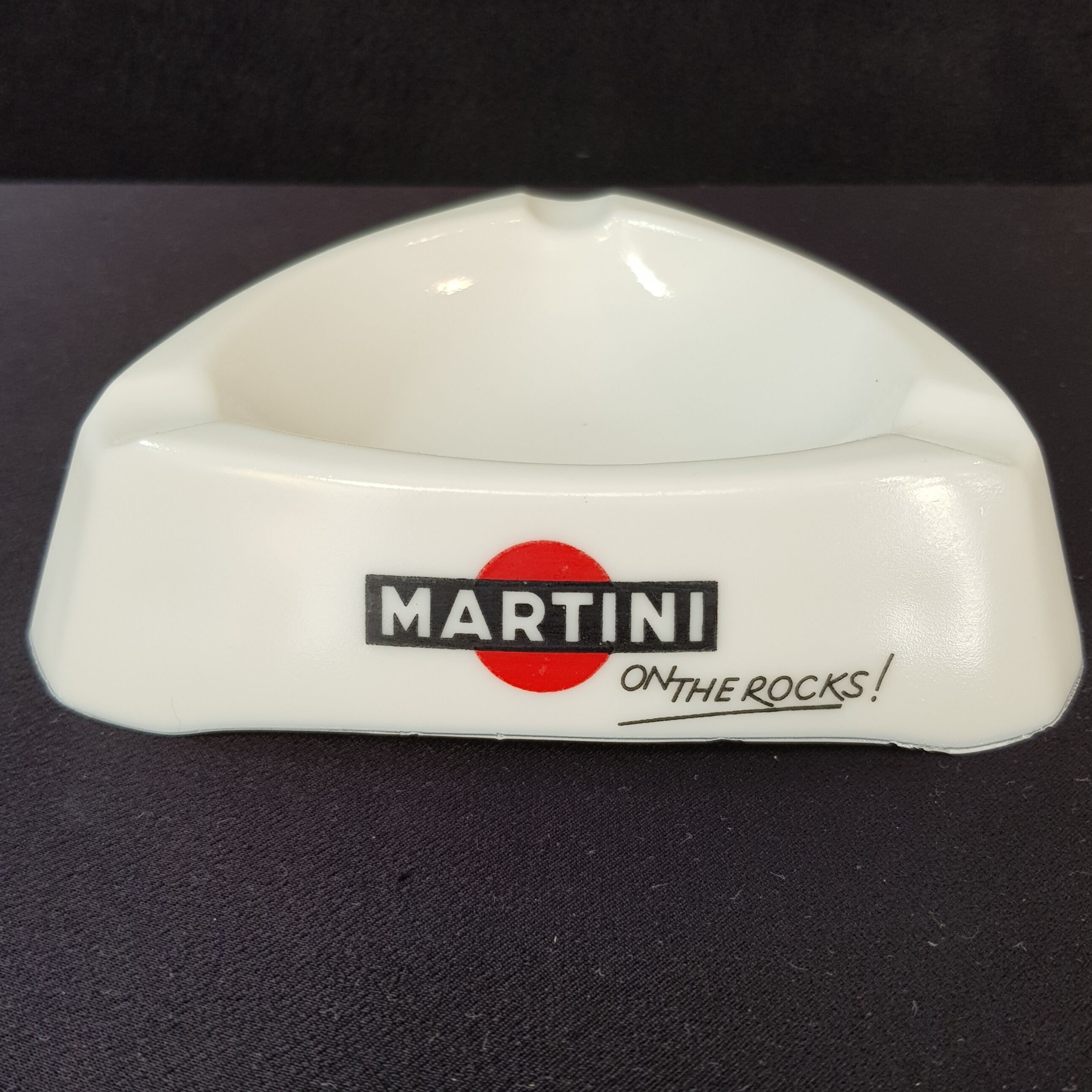 Martini glass ashtray