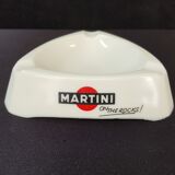 Martini glass ashtray