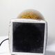 Vintage Italian lamp in pyrite ceramic, 1970s-1980s Hollywood Regency.