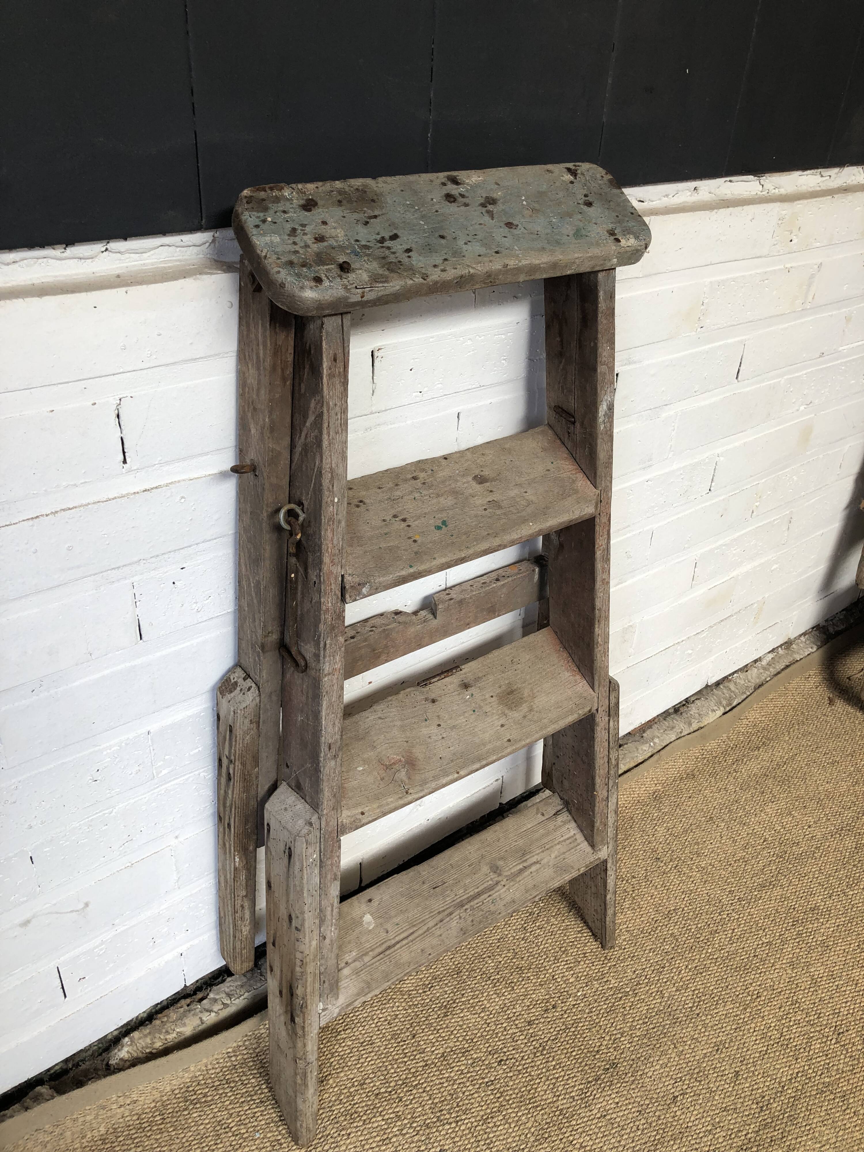 Removable painter's stepladder