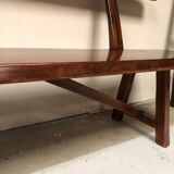Ancien banc en orme aranjou