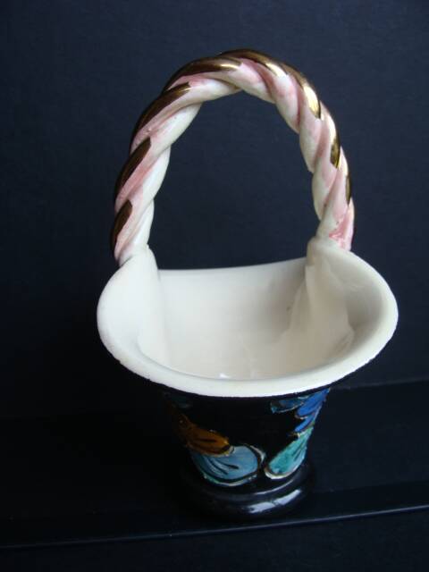 Vallauris ceramic basket