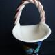 Vallauris ceramic basket