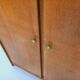 Small vintage oak wood cabinet from the 60s