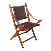 Folding officers campaign chair, 1960s