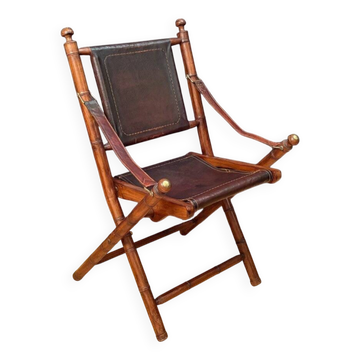 Folding officers campaign chair, 1960s