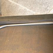 Antique display cabinet on legs