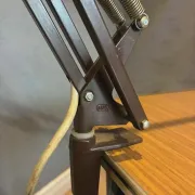 Luxo L-1 architect desk lamp by Jacob Jacobsen, brown, 1960s