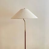 Teak and Brass Floor Lamp by Bergboms