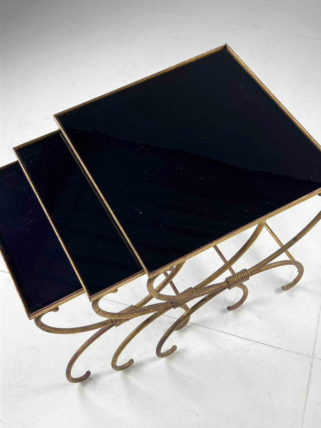 Vintage nesting tables