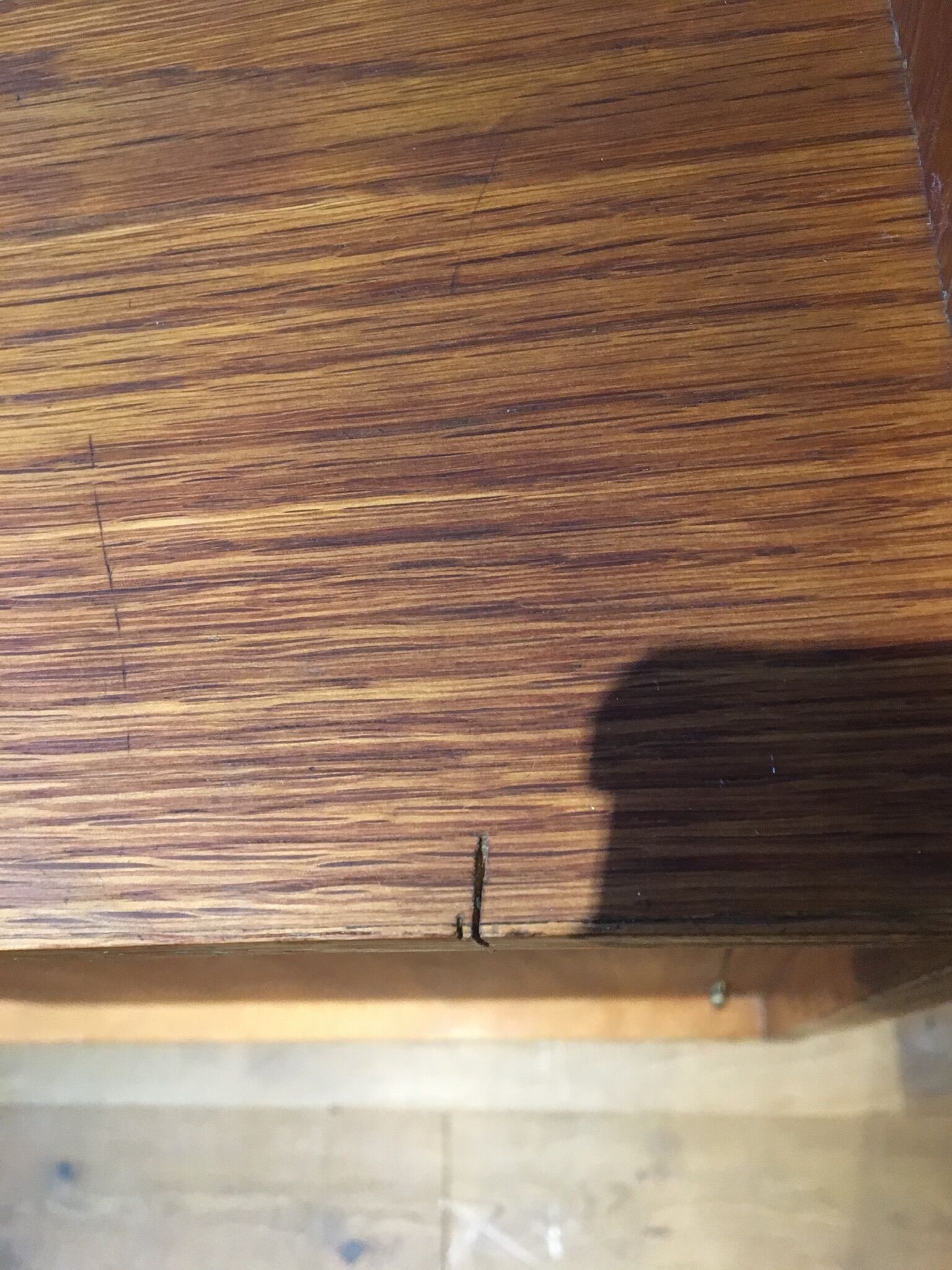 Buffet in light oak of the years 60/70