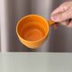Set of 8 Vintage Stackable Ceramic Coffee Cups with Handles – 1970s