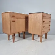 Nightstands by Frantisek Mezulanik, 1970s, Set of 2
