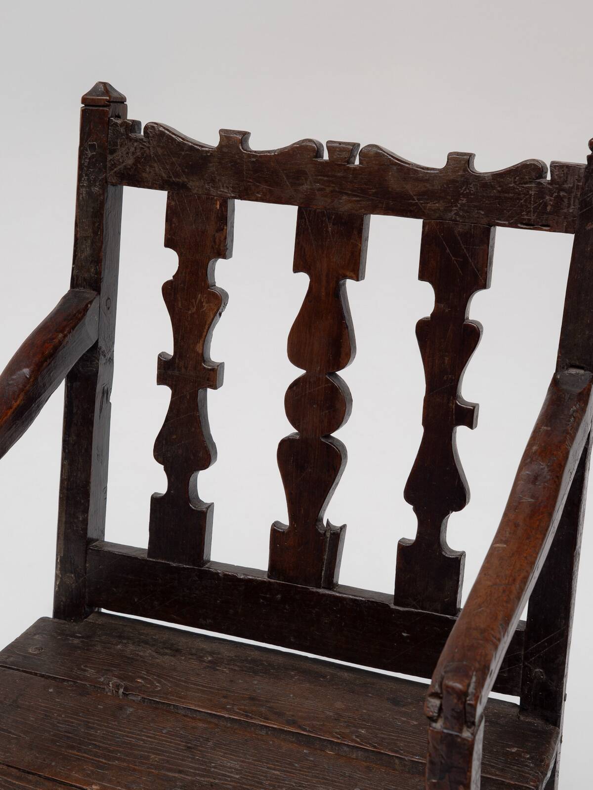 18th Century French Provincial Oak Armchair
