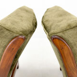 Pair of art deco adjustable armchairs 1930's