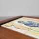 Coffee Table model 210, teak wood and ceramic,by Alfred Hendrickx, Belform